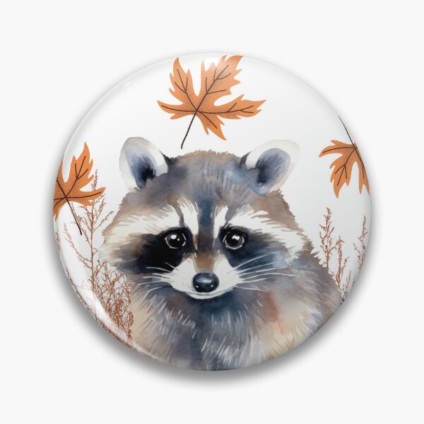 Item preview, Dumpster Diving Into Fall Funny Raccoon Autumn Design designed and sold by TheMysticNook.