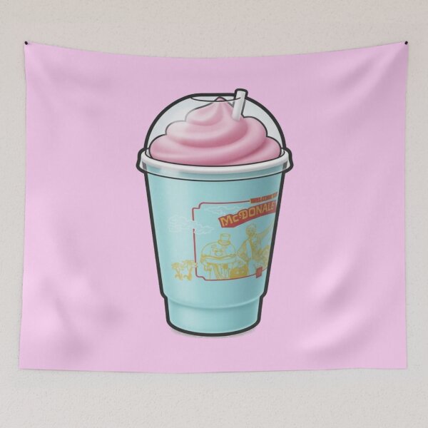 Item preview, Blue and Pink Milkshake designed and sold by tamsclub.