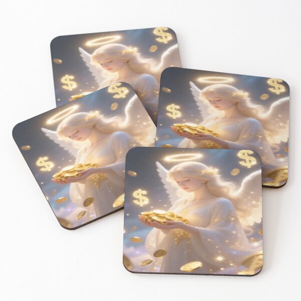 Item preview, Angel of Divine Prosperity – Heavenly Gold and Abundance designed and sold by Cristhian Almanza.