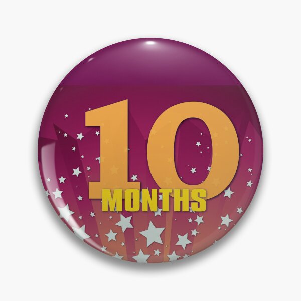 Item preview, 10 Months Recovery Anniversary You're A Miracle designed and sold by ApexDesigners.