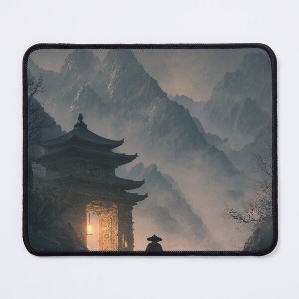 Item preview, Samurai Guarding the Ruined Temple designed and sold by Rtymer.