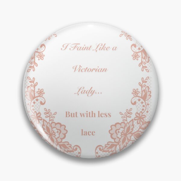 Item preview, Pots/Long Covid - I Faint Like a Victorian Lady But With Less Lace designed and sold by DisabledTangles.