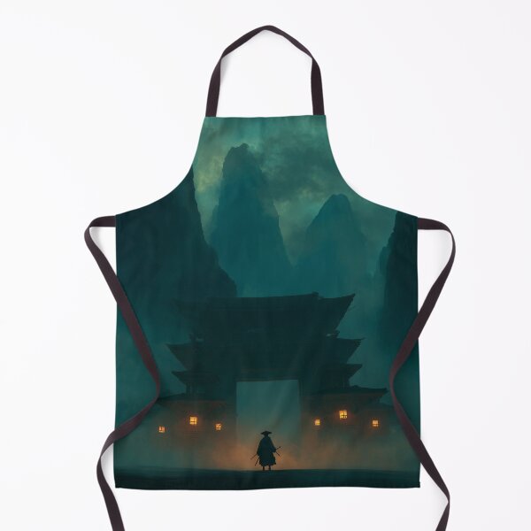 Item preview, Samurai Guarding the Ruined Temple designed and sold by Rtymer.