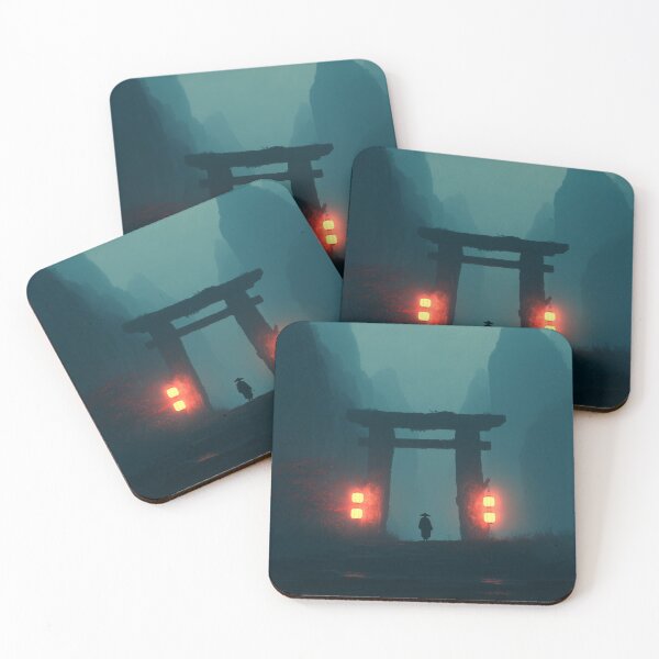 Item preview, Samurai Guarding the Ruined Temple designed and sold by Rtymer.