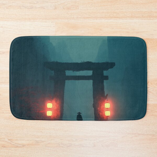 Item preview, Samurai Guarding the Ruined Temple designed and sold by Rtymer.