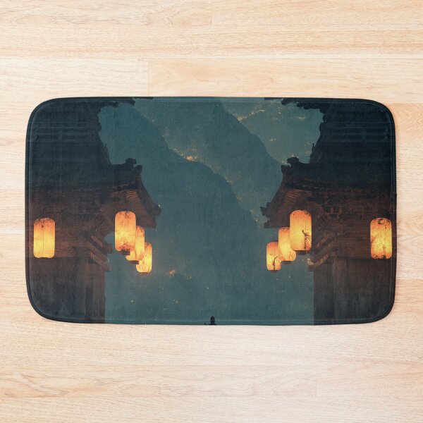 Item preview, Samurai Guarding the Ruined Temple designed and sold by Rtymer.