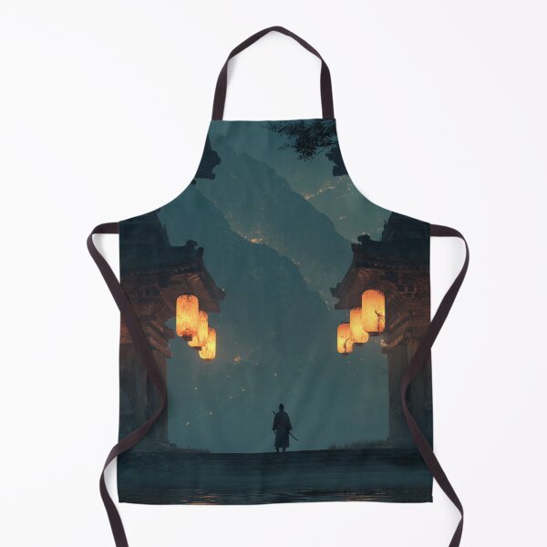 Item preview, Samurai Guarding the Ruined Temple designed and sold by Rtymer.