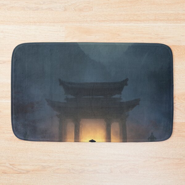 Item preview, Samurai Guarding the Ruined Temple designed and sold by Rtymer.