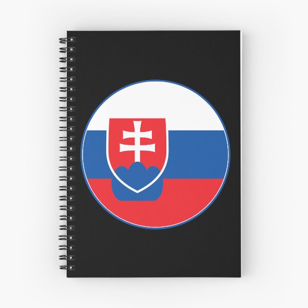 Item preview, Slovakia Flag Circle White Blue Red Double Cross designed and sold by NTGUILTY.
