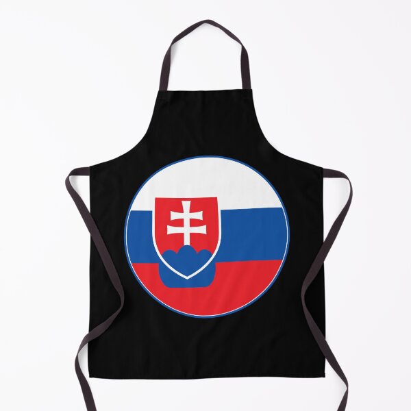 Item preview, Slovakia Flag Circle White Blue Red Double Cross designed and sold by NTGUILTY.