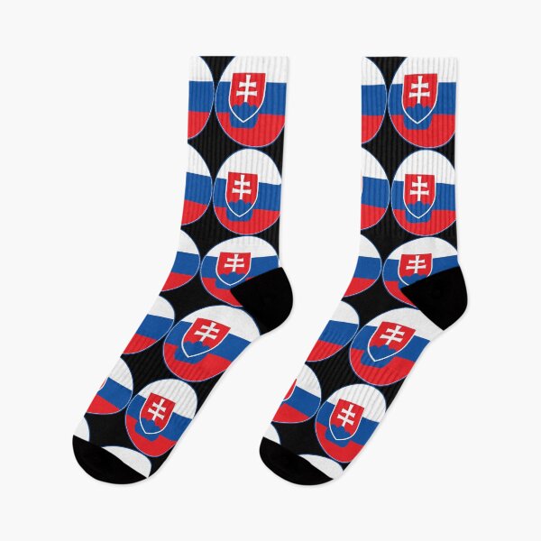 Item preview, Slovakia Flag Circle White Blue Red Double Cross designed and sold by NTGUILTY.
