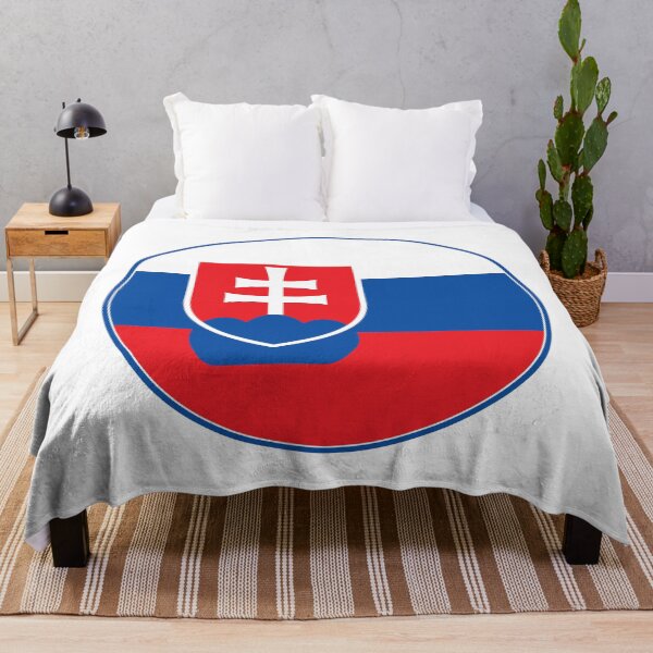 Item preview, Slovakia Flag Circle White Blue Red Double Cross designed and sold by NTGUILTY.