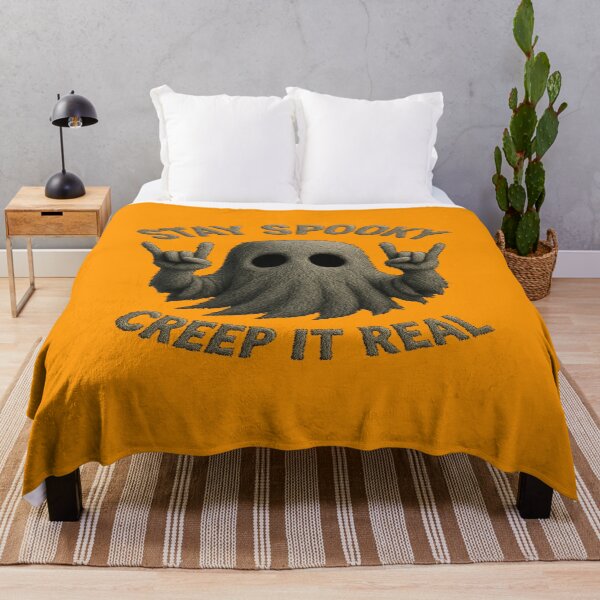 Item preview, Stay Spooky – Creep It Real Ghost Design designed and sold by alizo74.