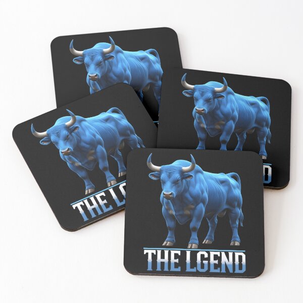 Item preview, The Big Blue Bull ,The Legend designed and sold by DesingScan.