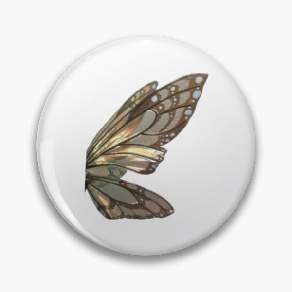 Item preview, Yellow butterfly wings for cute stickers designed and sold by BowlesSpace.