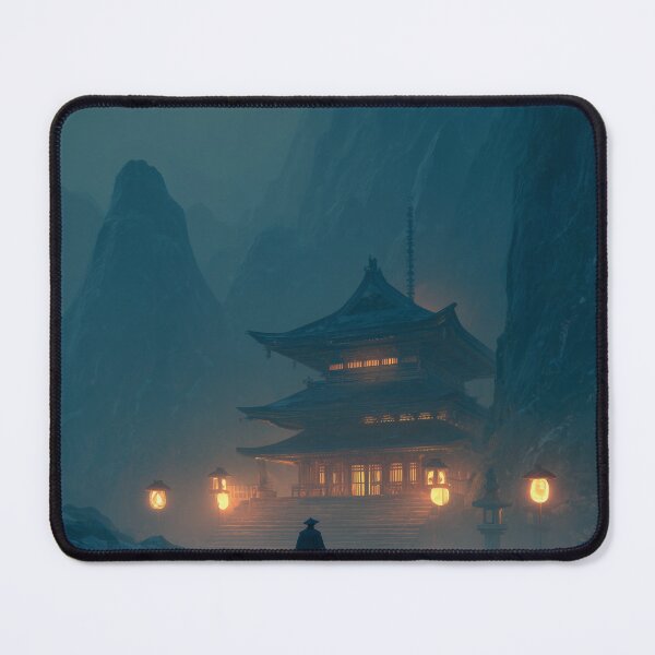 Item preview, Samurai Guarding the Ruined Temple designed and sold by Rtymer.