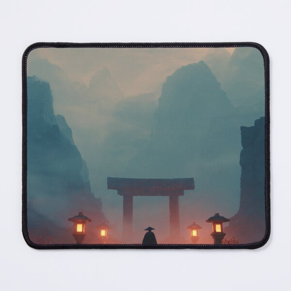 Item preview, Samurai Guarding the Ruined Temple designed and sold by Rtymer.