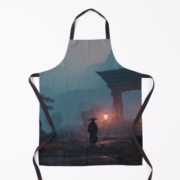 Item preview, Samurai Guarding the Ruined Temple designed and sold by Rtymer.