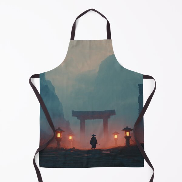 Item preview, Samurai Guarding the Ruined Temple designed and sold by Rtymer.