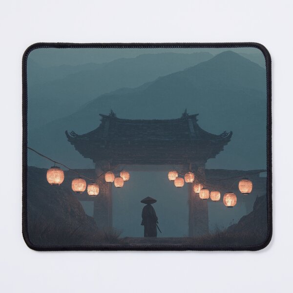 Item preview, Samurai Guarding the Ruined Temple designed and sold by Rtymer.