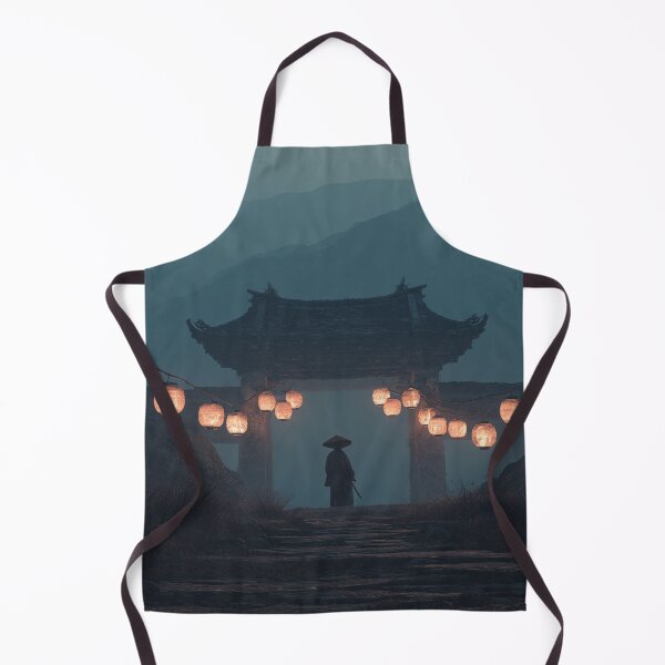 Item preview, Samurai Guarding the Ruined Temple designed and sold by Rtymer.
