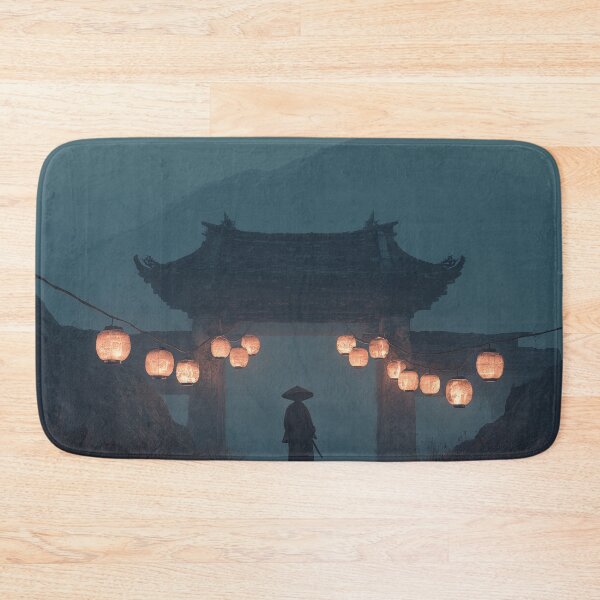 Item preview, Samurai Guarding the Ruined Temple designed and sold by Rtymer.