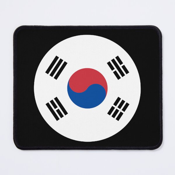 Item preview, South Korea Flag Circle Taeguk Yin Yang Trigrams designed and sold by NTGUILTY.