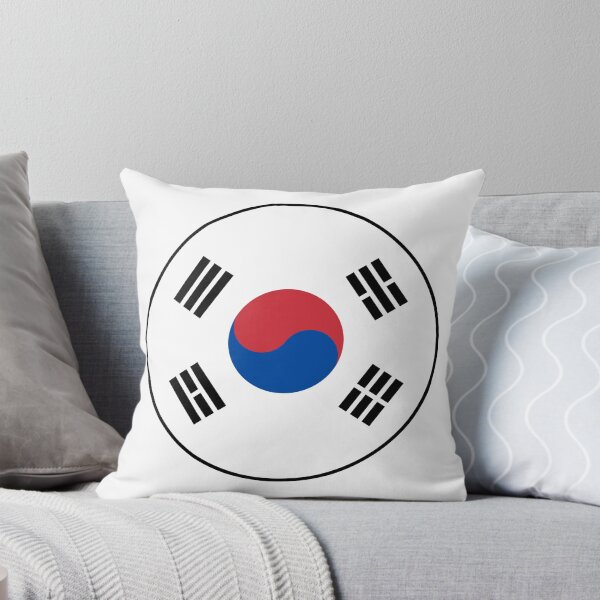 Item preview, South Korea Flag Circle Taeguk Yin Yang Trigrams designed and sold by NTGUILTY.
