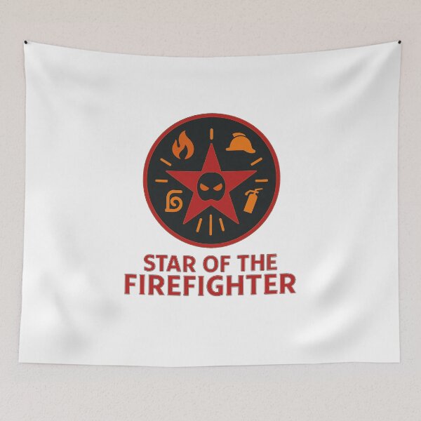 Item preview, Star of the Firefighter | Everyday Hero Emblem of Bravery & Duty designed and sold by EHPpl.