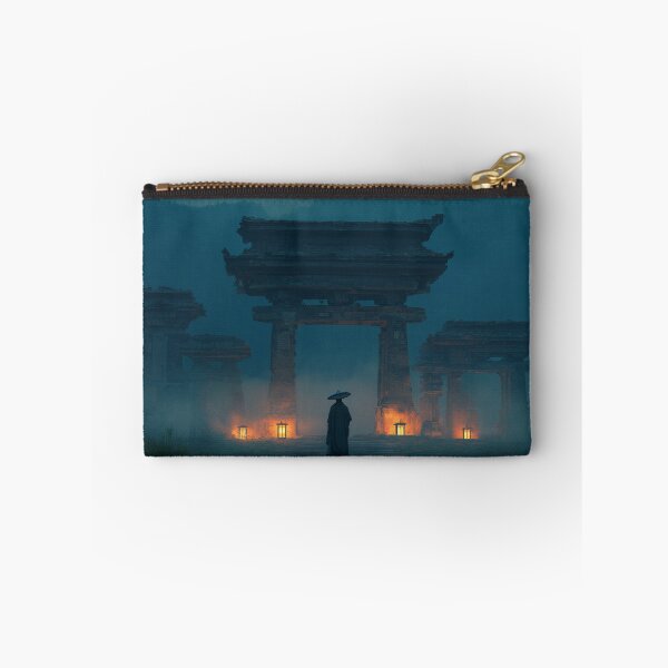 Item preview, Samurai Guarding the Ruined Temple designed and sold by Rtymer.