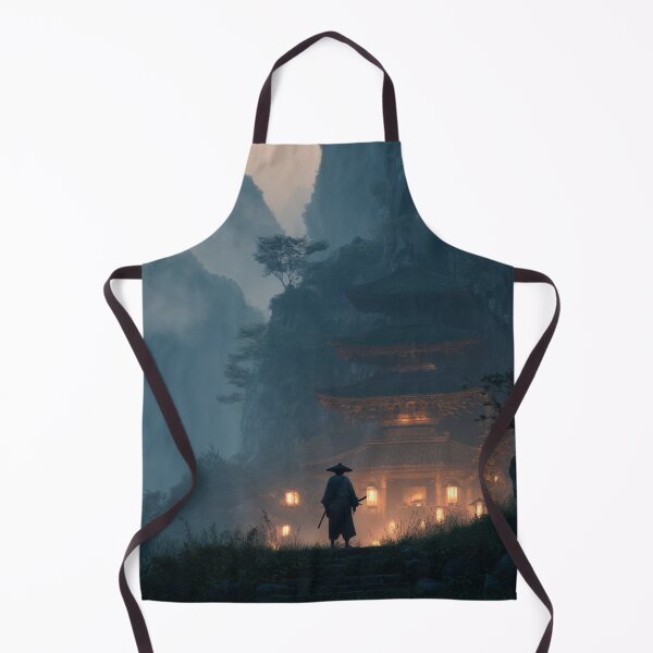 Item preview, Samurai Guarding the Ruined Temple designed and sold by Rtymer.