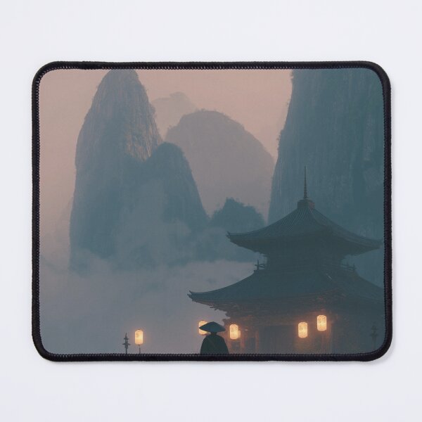Item preview, Samurai Guarding the Ruined Temple designed and sold by Rtymer.