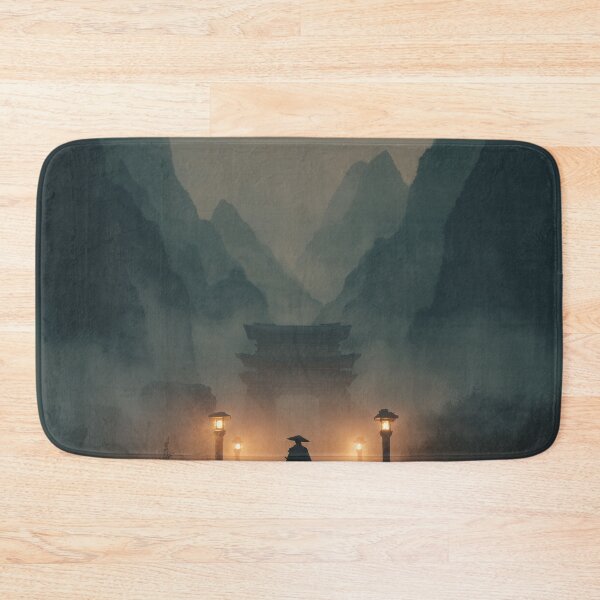 Item preview, Samurai Guarding the Ruined Temple designed and sold by Rtymer.