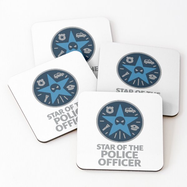 Item preview, Star of the Police Officer | Everyday Hero Emblem of Service & Honor designed and sold by EHPpl.