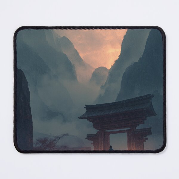 Item preview, Samurai Guarding the Ruined Temple designed and sold by Rtymer.