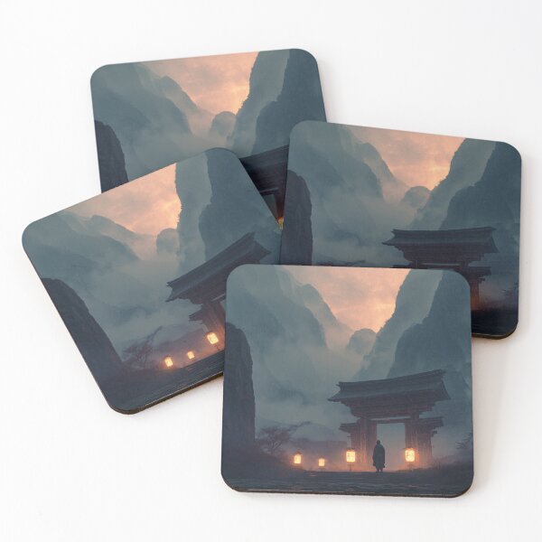 Item preview, Samurai Guarding the Ruined Temple designed and sold by Rtymer.