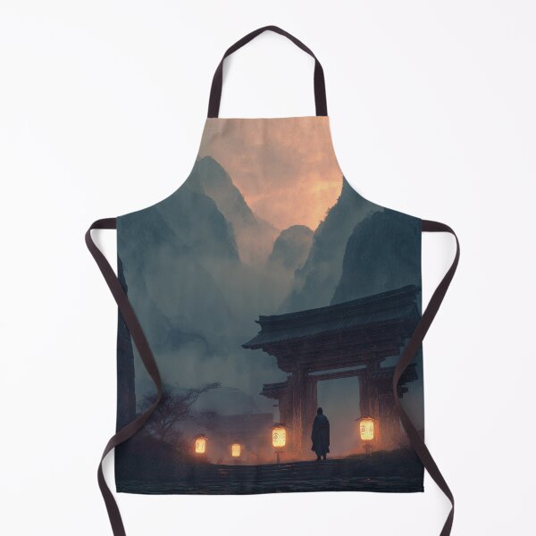 Item preview, Samurai Guarding the Ruined Temple designed and sold by Rtymer.