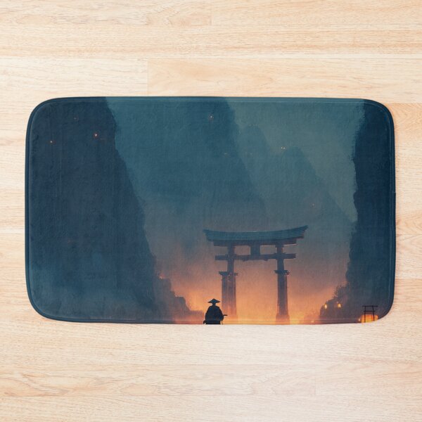 Item preview, Samurai Guarding the Ruined Temple designed and sold by Rtymer.