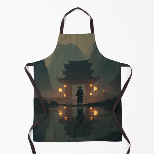 Item preview, Samurai Guarding the Ruined Temple designed and sold by Rtymer.