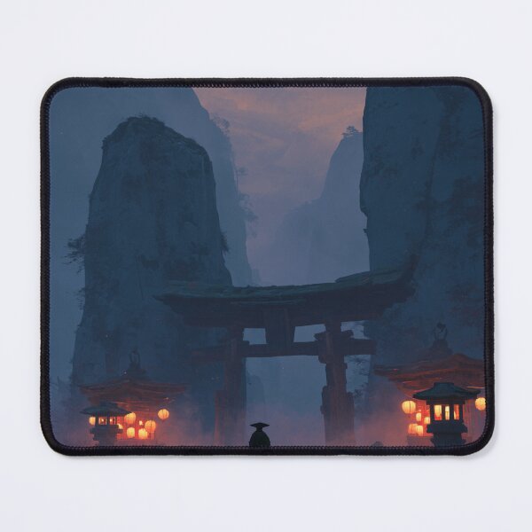 Item preview, Samurai Guarding the Ruined Temple designed and sold by Rtymer.