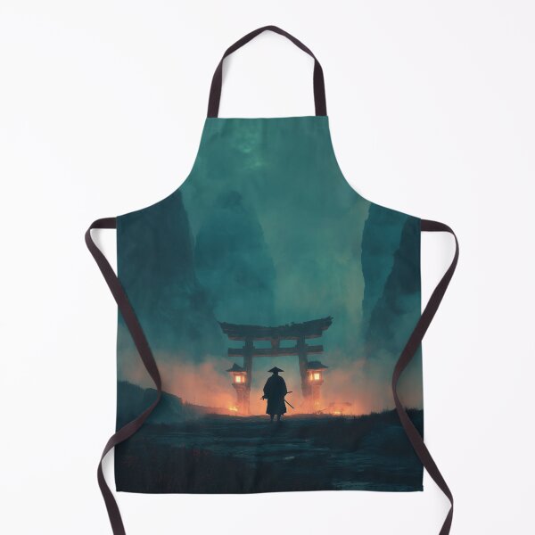 Item preview, Samurai Guarding the Ruined Temple designed and sold by Rtymer.