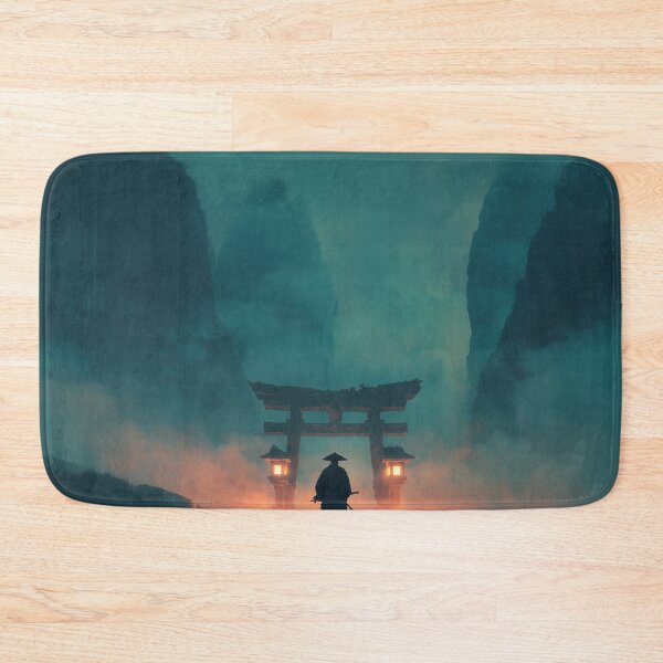 Item preview, Samurai Guarding the Ruined Temple designed and sold by Rtymer.