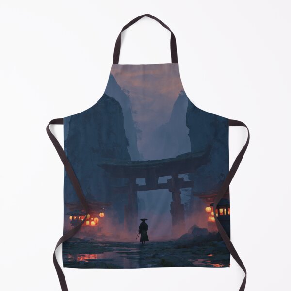 Item preview, Samurai Guarding the Ruined Temple designed and sold by Rtymer.