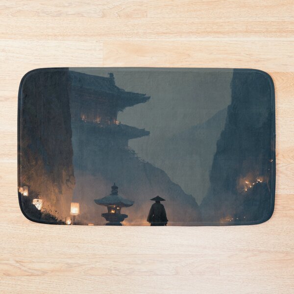 Item preview, Samurai Guarding the Ruined Temple designed and sold by Rtymer.
