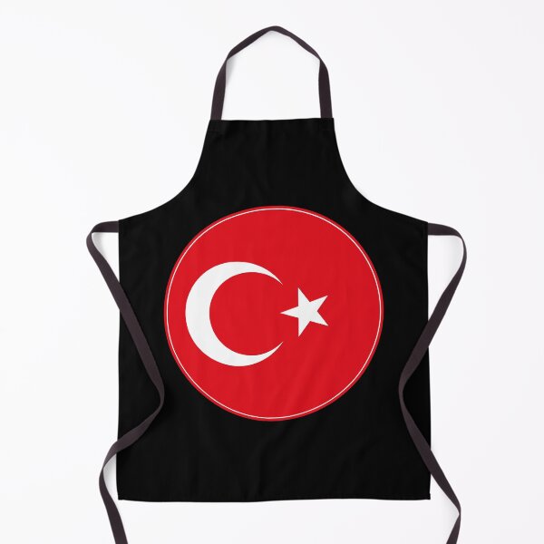 Item preview, Turkey Flag Circle Red White Star Crescent designed and sold by NTGUILTY.