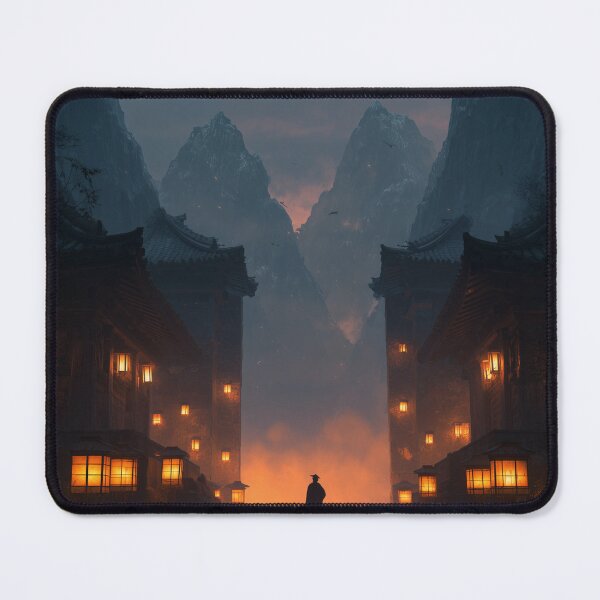 Item preview, Samurai Guarding the Ruined Temple designed and sold by Rtymer.