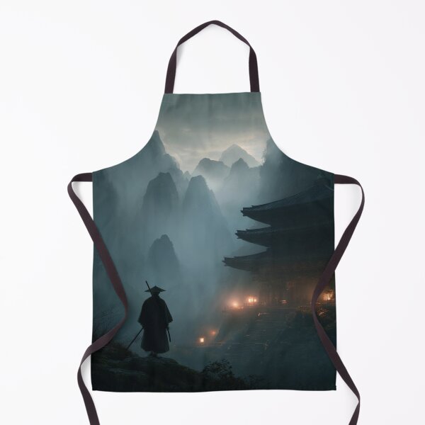 Item preview, Samurai Guarding the Ruined Temple designed and sold by Rtymer.