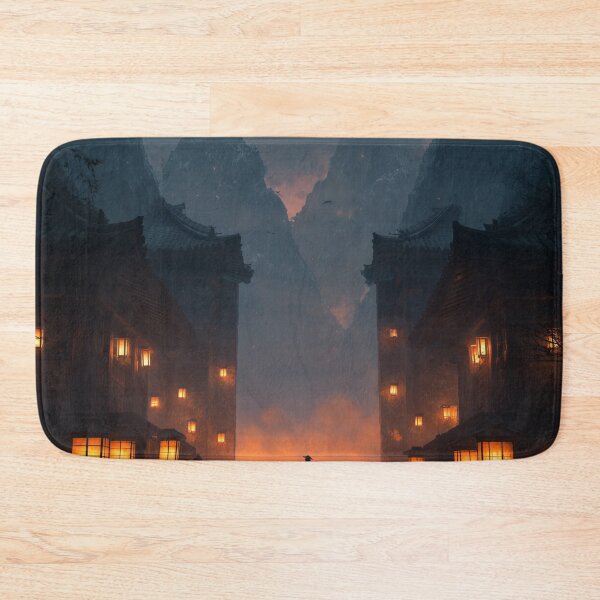 Item preview, Samurai Guarding the Ruined Temple designed and sold by Rtymer.