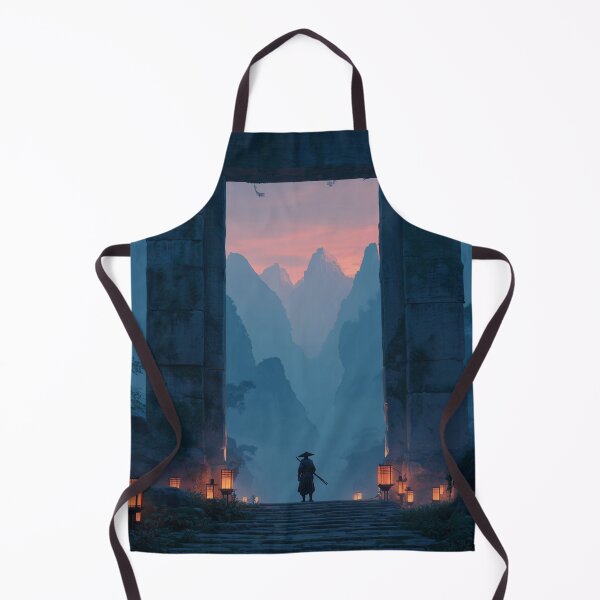 Item preview, Samurai Guarding the Ruined Temple designed and sold by Rtymer.