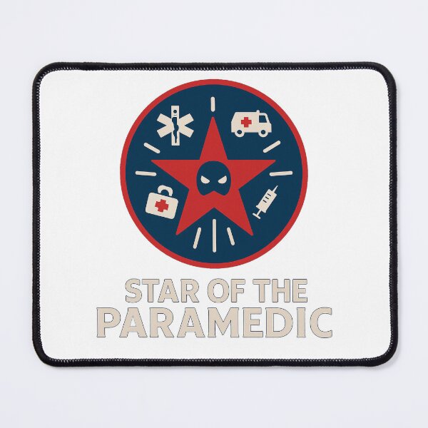 Item preview, Star of the Paramedic | Everyday Hero Emblem of Care & Courage designed and sold by EHPpl.